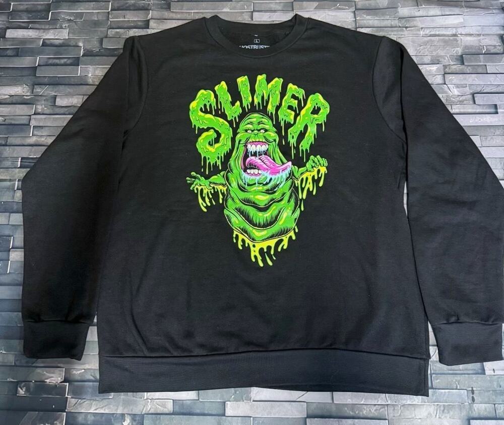 GHOSTBUSTERS, SLIMER GRAPHIC CREWNECK